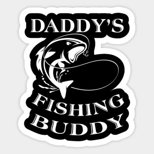 Kids Daddy's Fishing Buddy Sticker